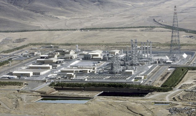An aerial view of a heavy-water production plant in the central Iranian town of Arak. Iranian state TV on Monday, Jan. 20, 2014 announced the country has started implementing a landmark deal struck between six world powers and Tehran to ease Western sanctions in exchange for Iran opening its nuclear program to international inspection and limiting its uranium enrichment, which is a possible pathway to nuclear arms. (AP Photo/ ISNA, Arash Khamoushi, File)