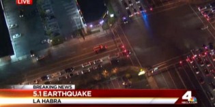 Los Angeles Rocked By Second Earthquake In Two Weeks, Dozens Of Aftershocks Los Angeles Rocked By Second Earthquake In Two Weeks, Dozens Of Aftershocks