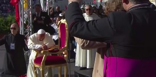 Pope Francis Prayed Over By 50,000 Charismatics Speaking In Tongues (VIDEO) Pope Francis Prayed Over By 50,000 Charismatics Speaking In Tongues (VIDEO)