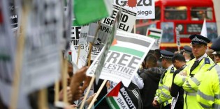 Thousands Of Anti-Semitic Muslim Rioters Swarm Israeli Embassy In London Thousands Of Anti-Semitic Muslim Rioters Swarm Israeli Embassy In London