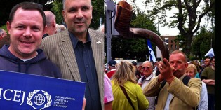 Christians In Dublin Ireland Stage Jewish Support Rally At Israeli Embassy Christians In Dublin Ireland Stage Jewish Support Rally At Israeli Embassy