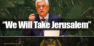 Palestinians To Submit Demand For Statehood At UN Today With Jerusalem As Capital Palestinians To Submit Demand For Statehood At UN Today With Jerusalem As Capital