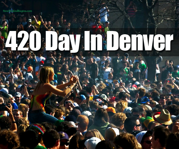 Thousands Of Potheads Gather In Denver For First Legal 420 Day Global