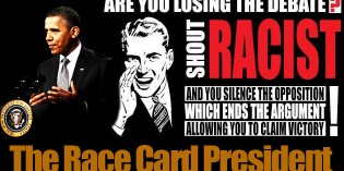 A Race-Obsessed Obama Blames Skin Color, Not Policy, For Low Approval Rating A Race-Obsessed Obama Blames Skin Color, Not Policy, For Low Approval Rating
