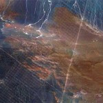 Close-up: A zoomed in version of the grid has fulled speculation over the purpose of the structures