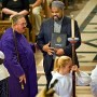 Imam Mohammed Magid of the Islamic Society of North America holds a Qu'ran during the service.