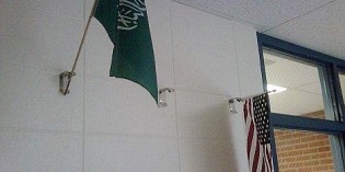 Fury as elementary school lowers American flag… and replaces it with Saudi Arabian one Fury as elementary school lowers American flag… and replaces it with Saudi Arabian one