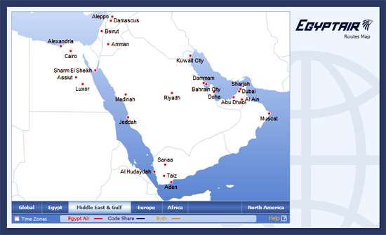 maps of egypt and israel. Egypt Air, the largest airline