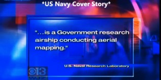 US Navy Blimp Hovering Over Baltimore Conducting Aerial Mapping In Fema Region III US Navy Blimp Hovering Over Baltimore Conducting Aerial Mapping In Fema Region III