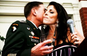 Gen. David Petraeus with the Arab Nations’ Agent of Influence at Central Command, Jill Kelley