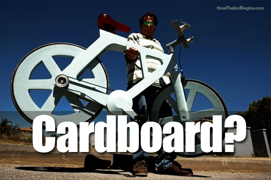Cardboard Bicycle Can Change The World, Says Israeli Inventor