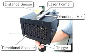 Japan invents the Speech Jammer which will literally stun you into silence.