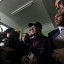 Former US President Jimmy Carter, center, visits a polling site during run-off voting in the parliamentary election in Cairo, Egypt, Tuesday, Jan. 10, 2012. Former President Jimmy Carter on Tuesday dismissed concerns about the success of Islamist parties in Egypt's first elections since the fall of President Hosni Mubarak, because it represents the will of the Egyptian people. (AP Photo/Khalil Hamra)