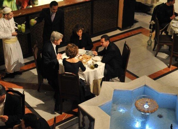 john-kerry-assad-having-cozy-dinner-together-obama-syria-crisis
