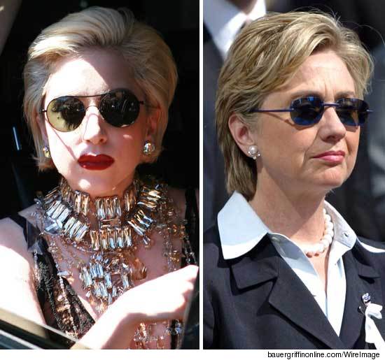 lady gaga hillary clinton