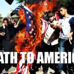Demonstrations spread: Palestinians burn a U.S. flag during a protest against the movie, Innocence of Muslims, near the United Nations office in Gaza City