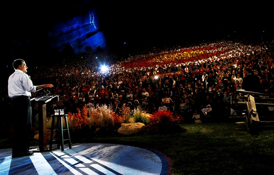 SUPERCHARGED! Mitt Romney Draws Over 10,000 Supporters In Massive Colorado Rally