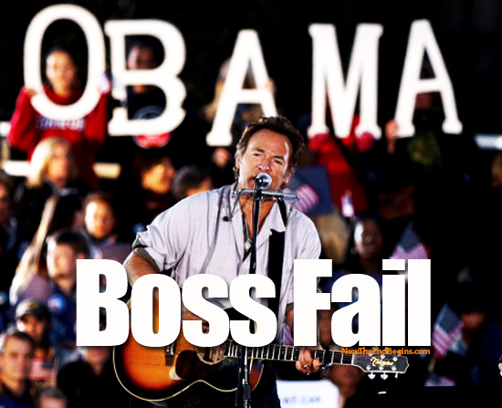 Ouch! Obama-Springsteen Concert Draws 62,000 LESS People Than 2004 Kerry Rally
