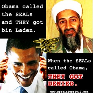 Obama Meme on Fact That Obama Denied Backup To The Forces Being Overrun In Benghazi
