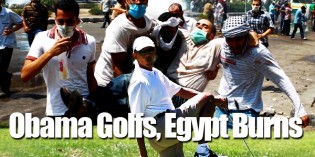 The Nile River Runs Red As Obama Golfs In Martha’s Vineyard The Nile River Runs Red As Obama Golfs In Martha’s Vineyard