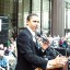 Obama at anti-war protest, 2002 (Source: Verum Serum)