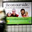 WESPAC Foundation's subway ad campaign is the first volley in a war of words playing out on billboards. A pro-Israel group plans a counter-campaign