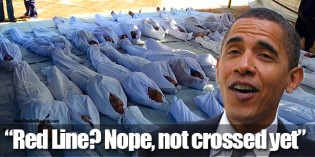 Obama Refuses To Defend His Own Imaginary ‘Red Line’ In Syria Obama Refuses To Defend His Own Imaginary ‘Red Line’ In Syria