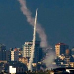 rocket-fired-by-gaza-terrorists-in-palestine-towards-israel