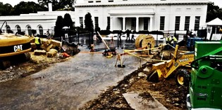 Is A Secret Lair Being Built Under The White House? Is A Secret Lair Being Built Under The White House?
