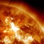 This SDO image (AIA 193) shows an M9-class solar flare erupting on the Sun's northeastern hemisphere at 03:49 UT on Jan. 23, 2012... just 4 days after a previous strong CME that sparked aurora around the world on the 22nd. More geomagnetic activity is expected for the 24th. CREDIT: NASA/SDO and the AIA Consortium/Edited by J. Major