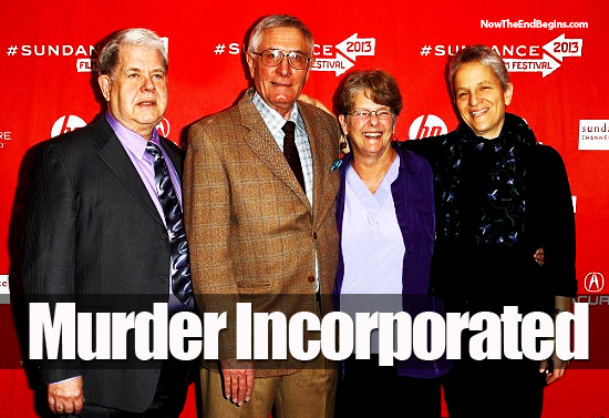 Murders Row:: Left to right - Doctors LeRoy Carhart, Warren Hern, Susan Robinson and Shelley Sella at the premier of After Tiller at the 2013 Sundance Film Festival