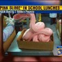 It's a combination of ammonia, connective tissue and meat scraps. And it's being fed to your kids...