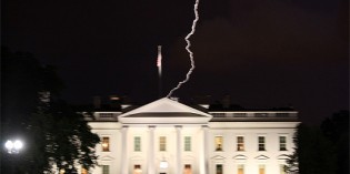 As Obama Ignored Easter, White House Hit By Lightning As Obama Ignored Easter, White House Hit By Lightning