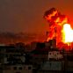 israel-air-force-idf-strikes-targets-gaza-strip-hamas-war-looms-nteb