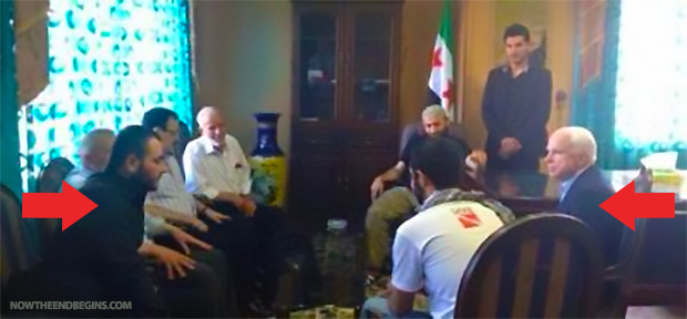 john-mccain-meets-with-syrian-rebels-isis-islamic-state-caliph-ibrahim-al-qaeda-2013-secret-meeting