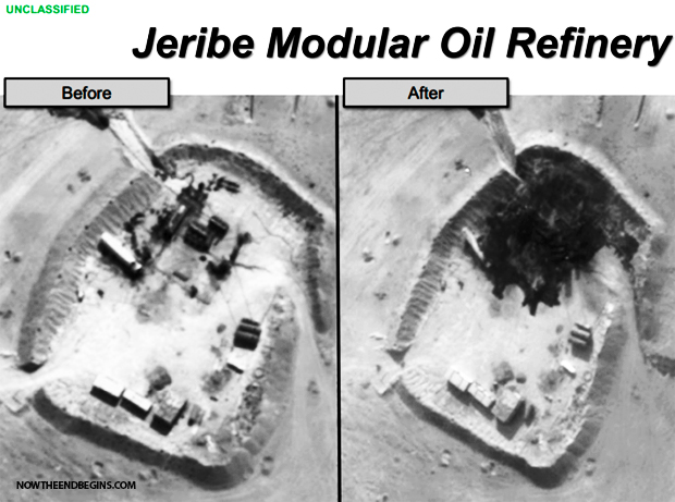 us-led-airstrikes-on-jeribe-modular-oil-refinery-eastern-syria-third-gulf-war-obama