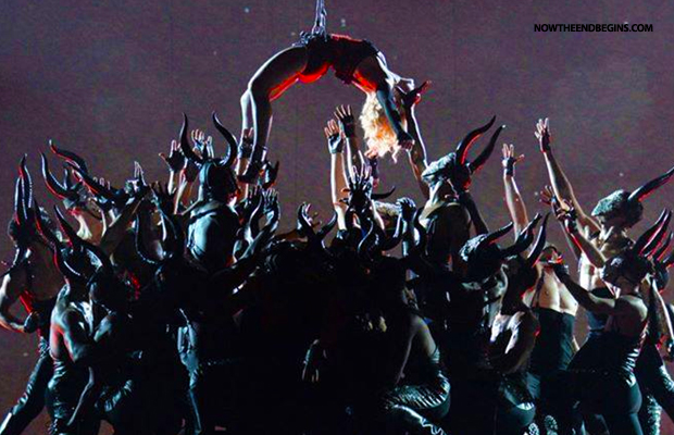 madonna-2015-grammys-hanging-over-a-pit-of-demons-satanism-in-america