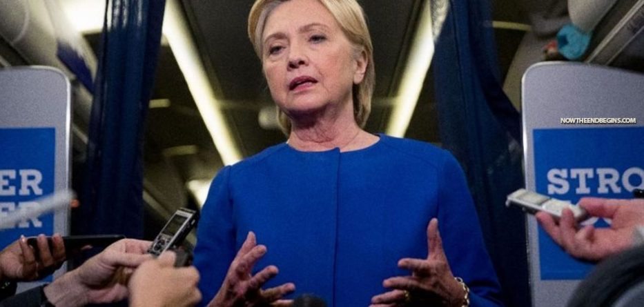 an exhausted hillary can