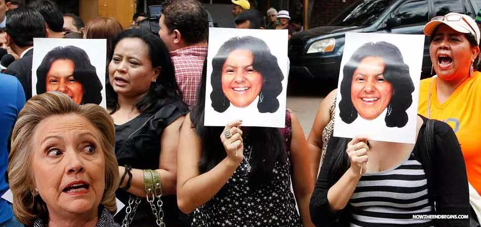 hillary-clinton-death-berta-caceres-latino-protesters-honduras