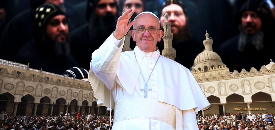 chrislam-pope-francis-visit-egypt-2017-muslim-islam-one-world-religion