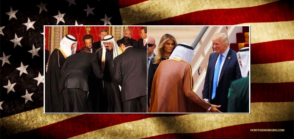 unlike-obama-president-trump-dd-not-bow-saudi-arabia-meeting-king-maga