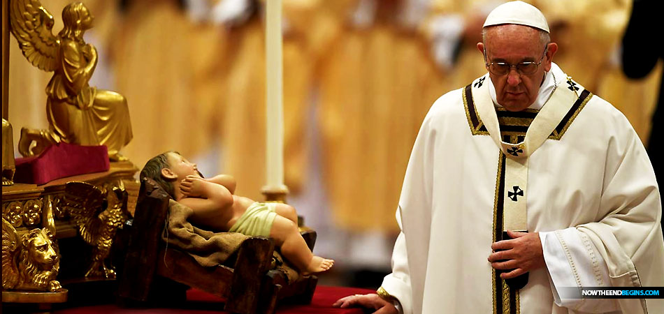 catholic-church-pope-francis-christmas-message-baby-jesus-divided-jerusalem-antichrist-now-end-begins