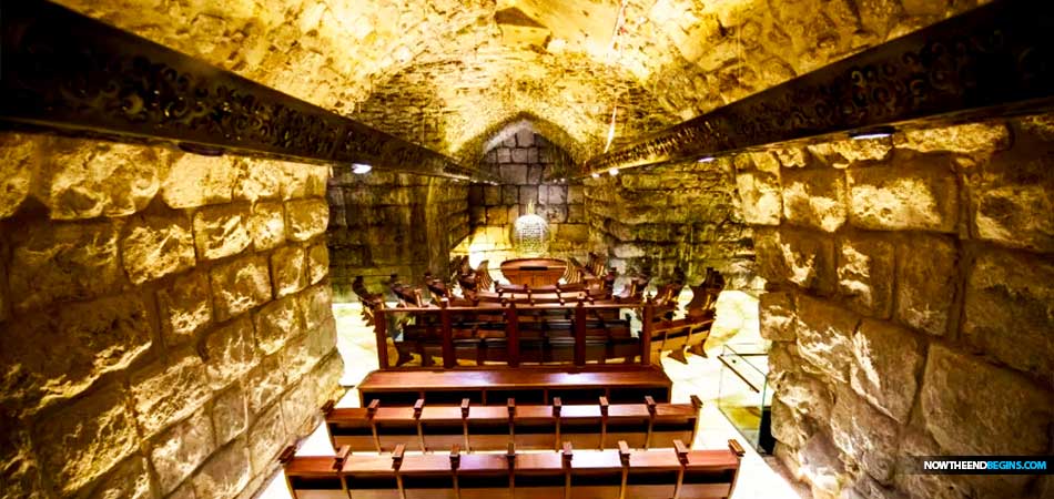 jewish-synagogue-opens-tunnel-under-western-wall-jerusalem-israel-now-end-begins