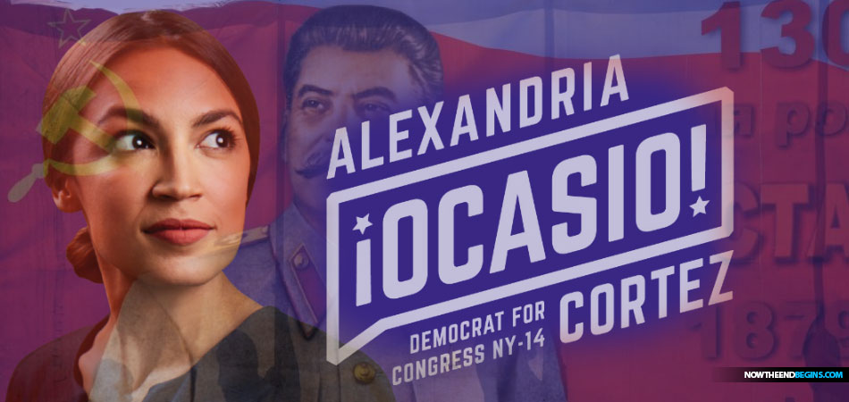 alexandria-ocasio-cortez-democratic-socialist-new-york-progressive-liberal-stalin-lenin-castro-marx