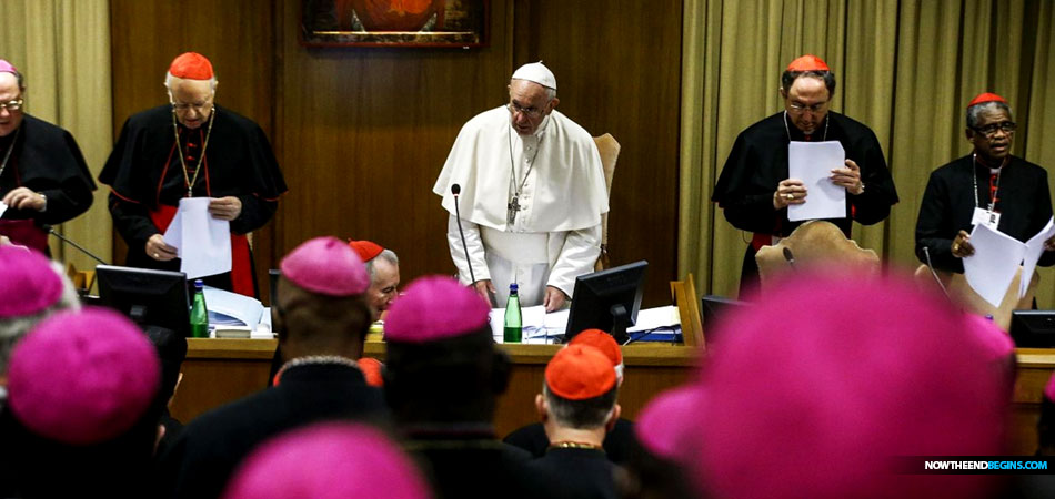 pope-francis-bishop-synod-2018-protect-our-mother-catholic-priest-sexual-abuse-vatican-whore-revelation-17