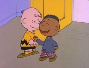 racist-charlie-brown-thanksgiving-franklin-sits-by-himself-but-so-does-linus-liberalism-mental-disorder-racism-race-card-democrats