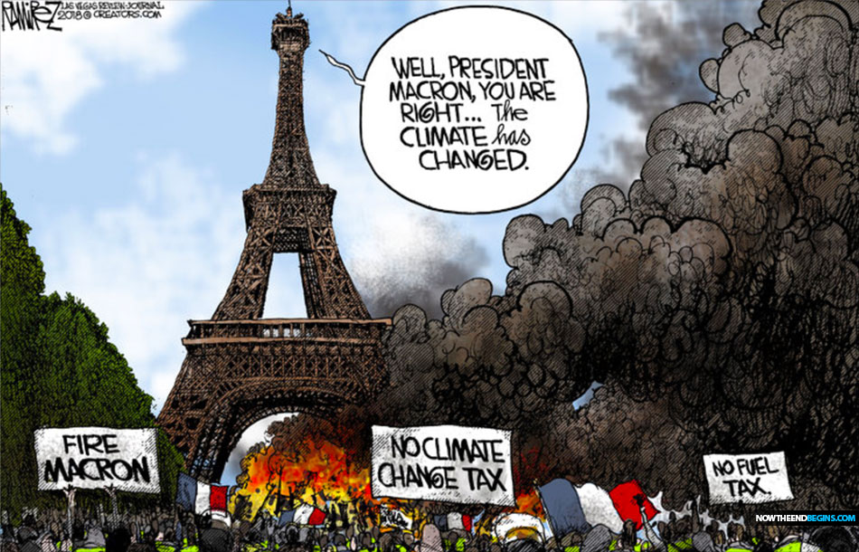 paris-burning-climate-change-tax-globalism-rejected-macron-defeated