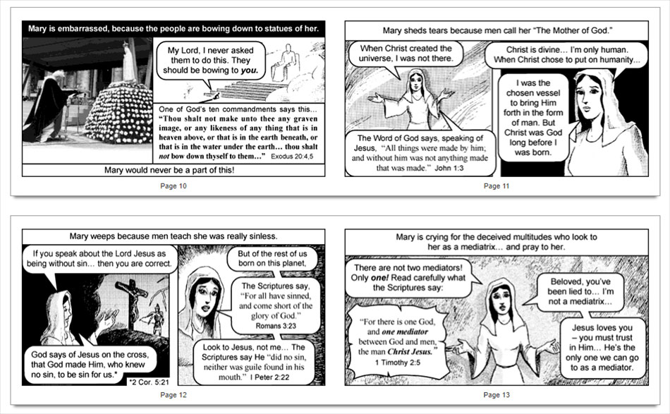 pope-francis-catholic-church-mary-worship-chick-tracts-idolatry