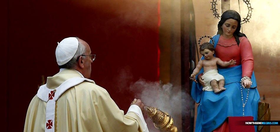 pope-francis-jorge-bergoglio-solemnity-of-mary-worship-not-optional-catholic-church-pagan-idol-worship