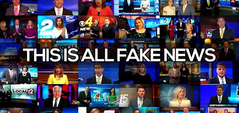 MIND CONTROL: Watch As Fake News Anchors All Across The Country Say The